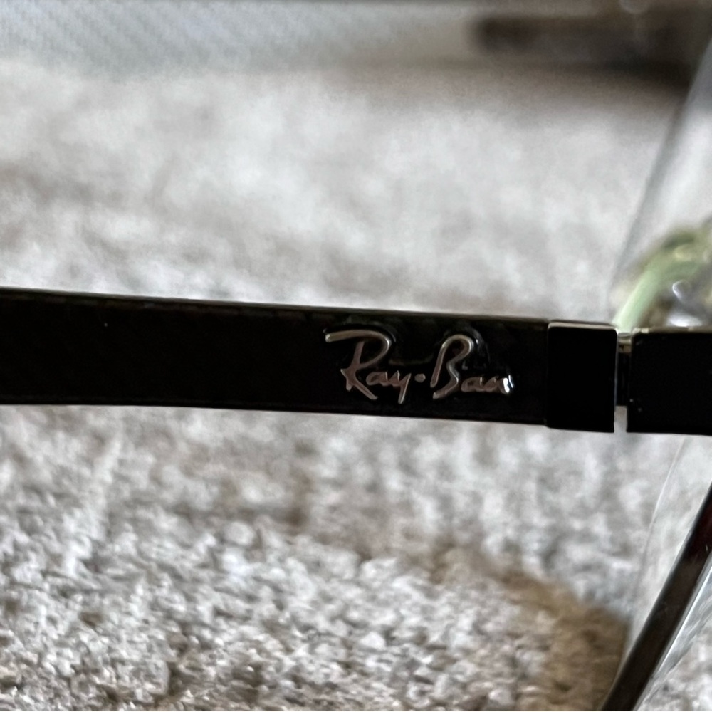 Rayban Matte Gunmetal Eyeglasses Frames View 6